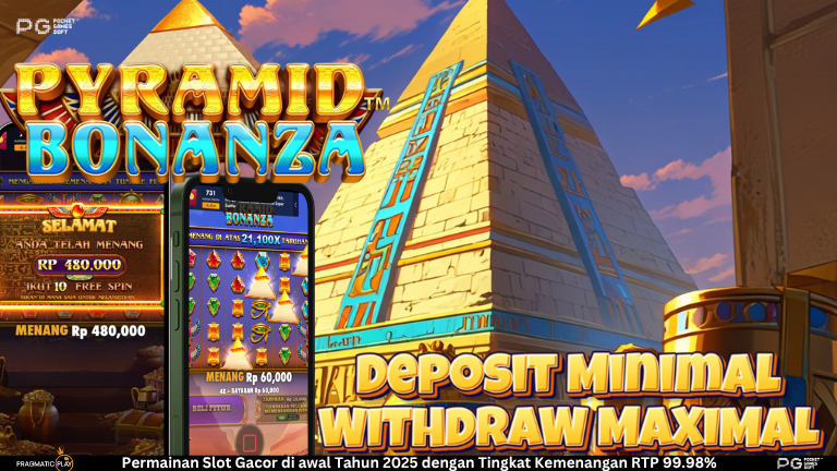 Pyramid Bonanza: Slot Online Bertema Mesir Kuno Yang Menarik