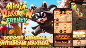 Ninja Racoon Frenzy – Slot Aksi Racoon dengan paduan Ninja