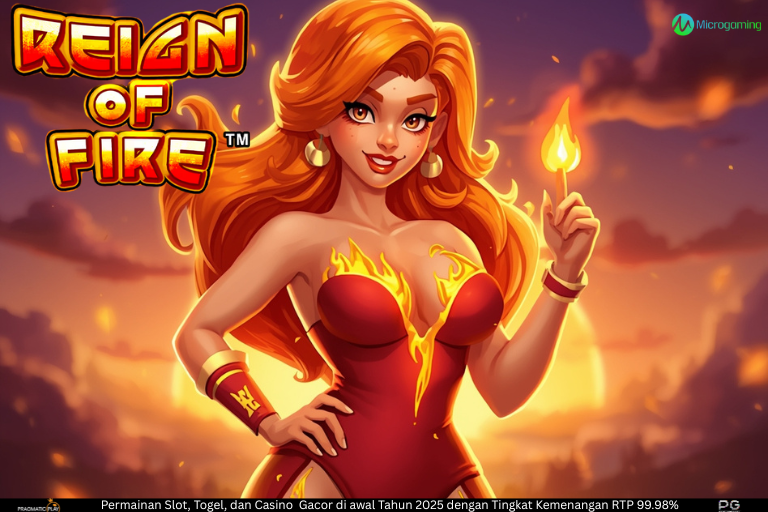 Reign of Fire – Keperkasaan Naga Api dari Microgaming